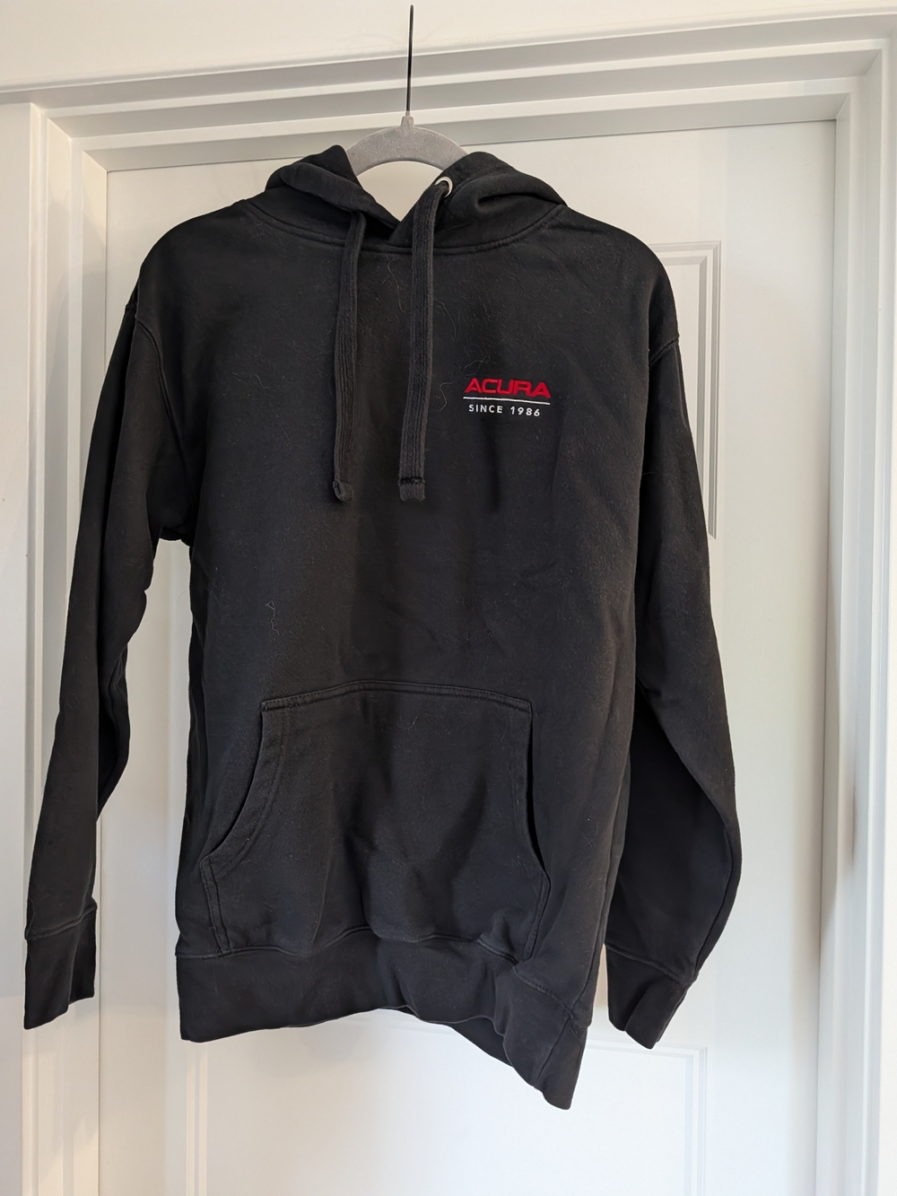 Men's Black Pullover Hoodie